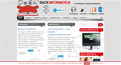 Desktop Screenshot of duckinformatica.it